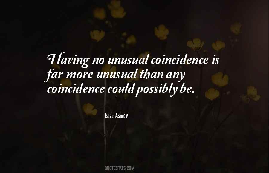 Quotes About Coincidence In Life #1093653
