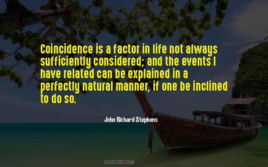 Quotes About Coincidence In Life #1610594