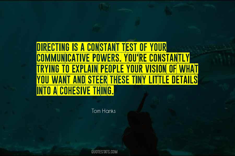 Quotes About Cohesive #1222865