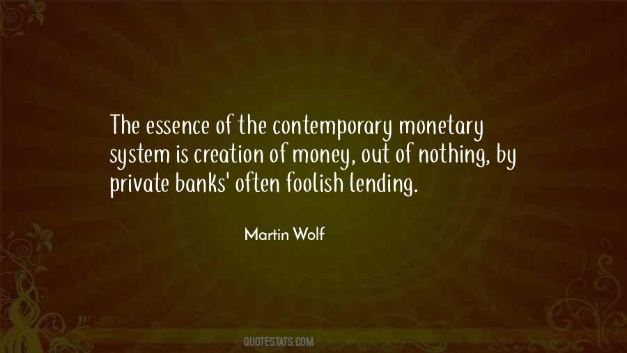 Monetary Quotes #1674823