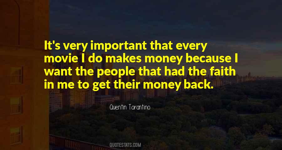 Money Back Quotes #1609762