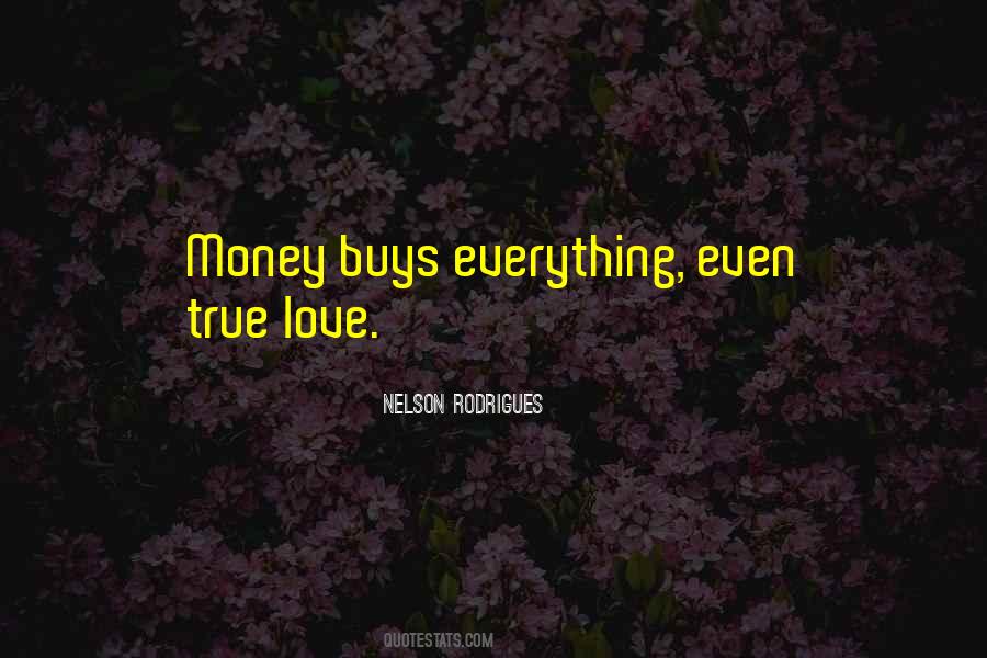 Money Buys Everything Quotes #87610