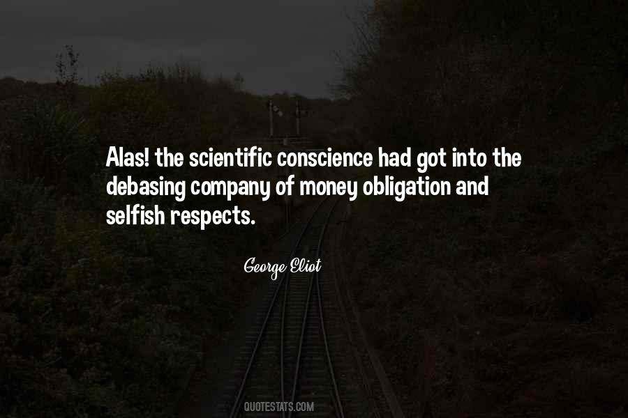 Money Conscience Quotes #1180089