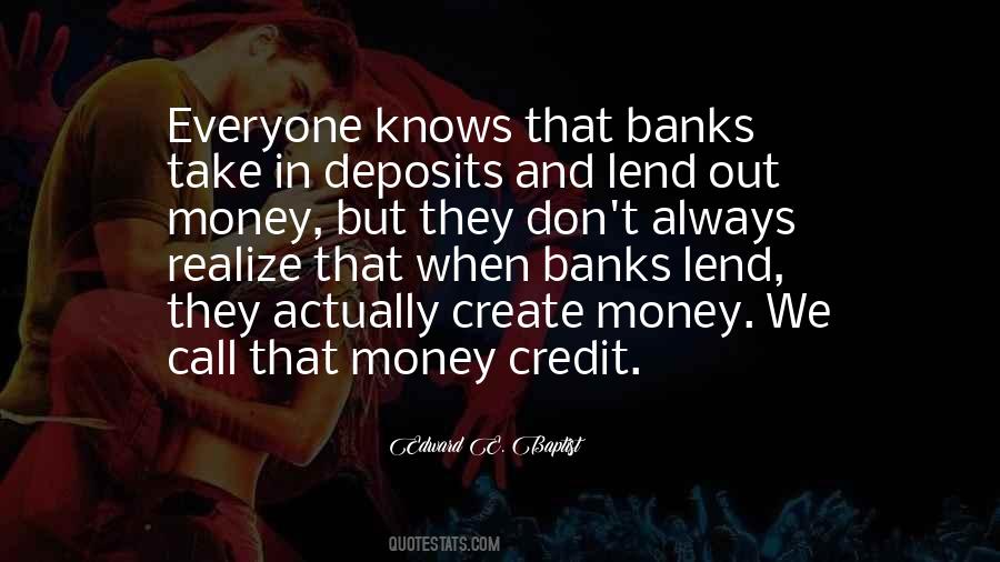 Money Credit Quotes #1589690