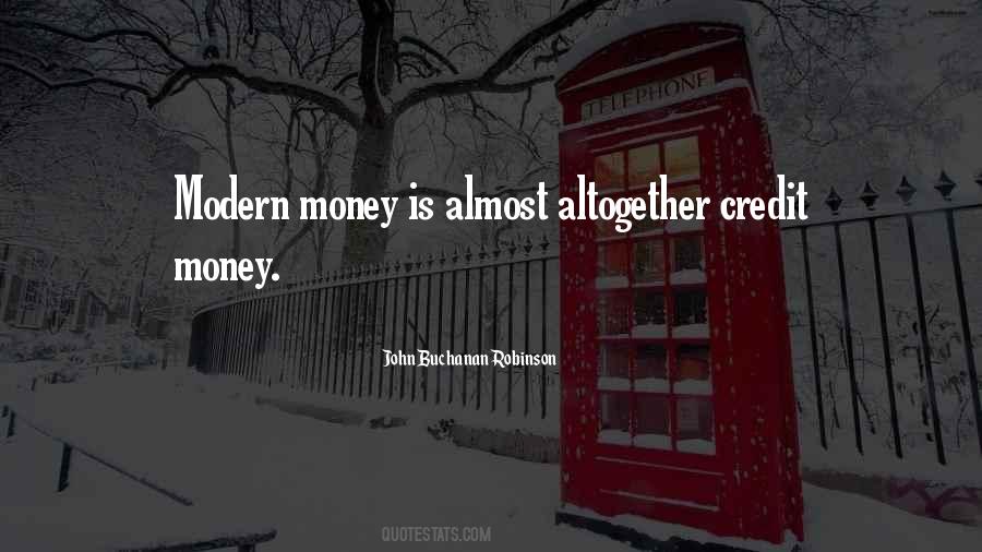 Money Credit Quotes #716768