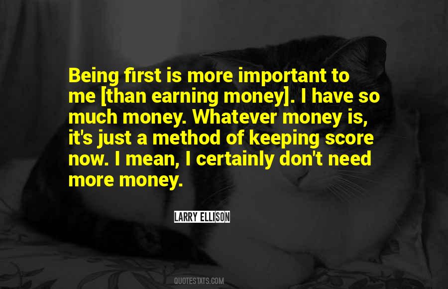 Money Earning Quotes #455570