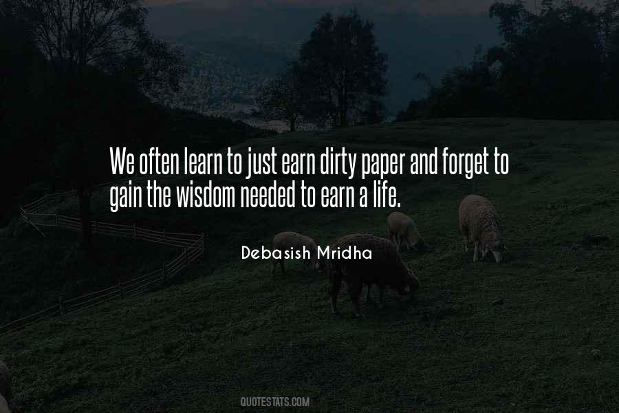 Money Earning Quotes #796689