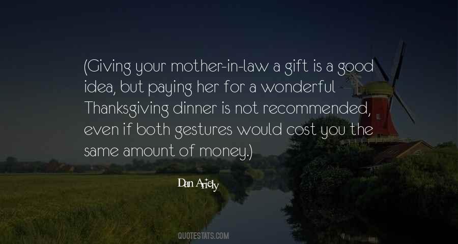 Money Gift Quotes #136676
