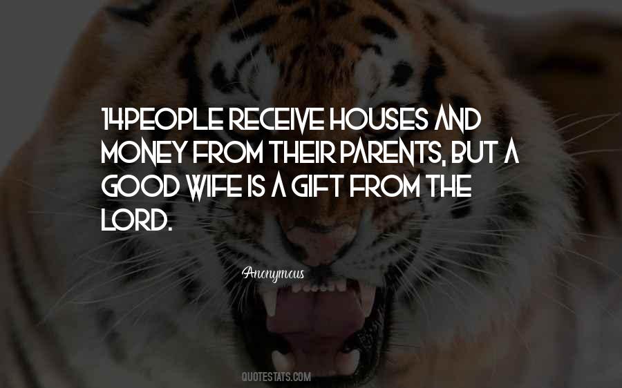 Money Gift Quotes #1437864