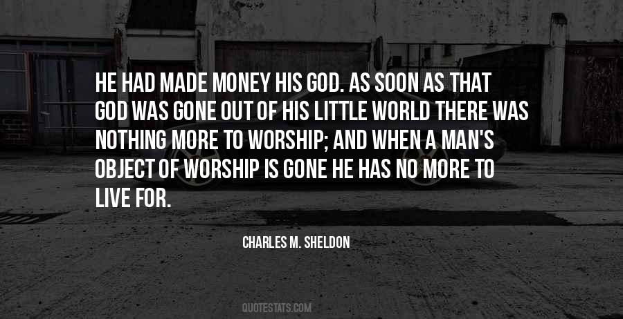 Money Is God Quotes #219555