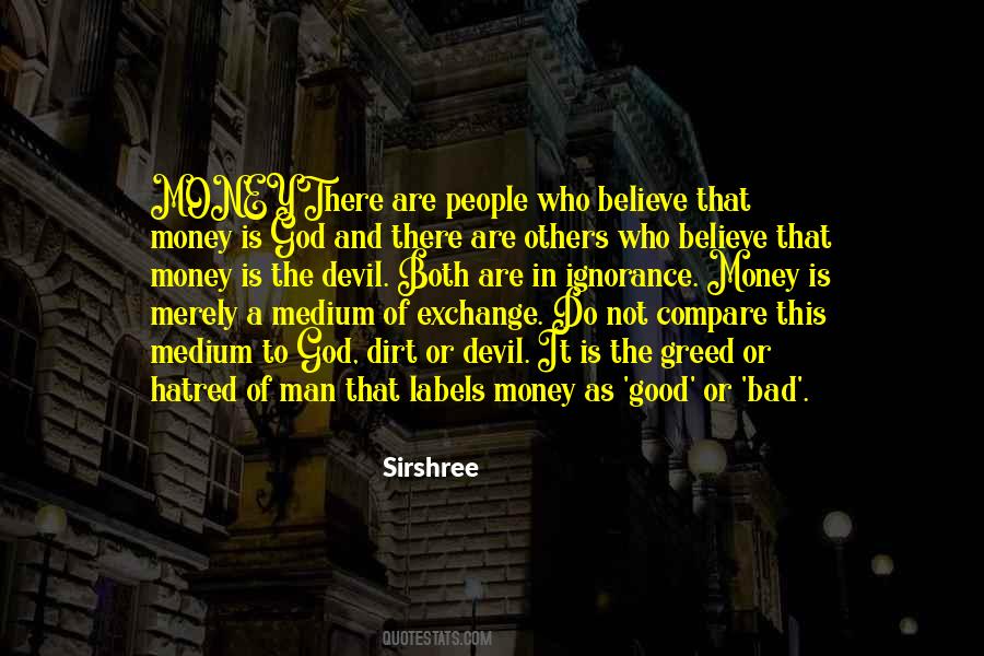 Money Is God Quotes #879774