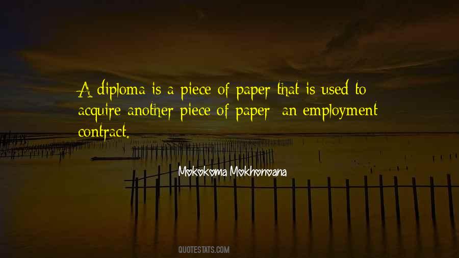 Money Is Just A Piece Of Paper Quotes #724165
