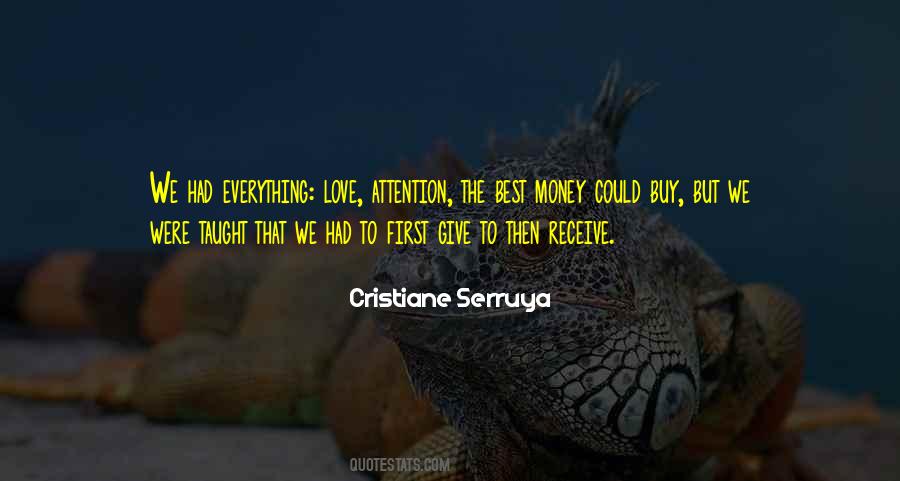 Money Is Not Everything In Love Quotes #1091560