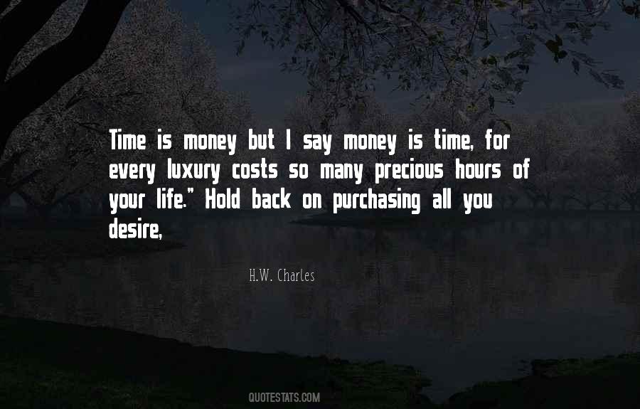 Money Is Time Quotes #1484545