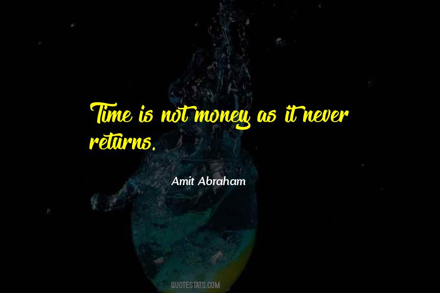 Money Is Time Quotes #46314