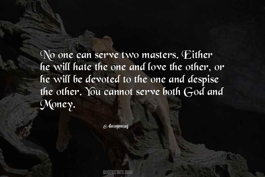Money Masters Quotes #876203