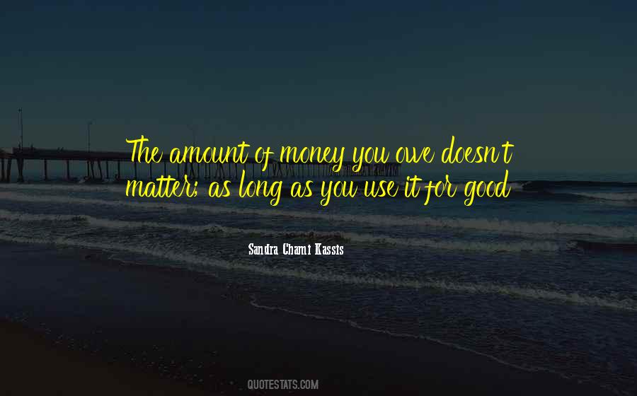 Money Matter Quotes #143757
