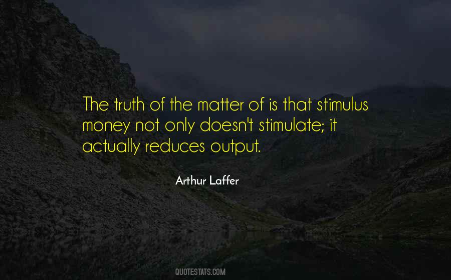 Money Matter Quotes #16457