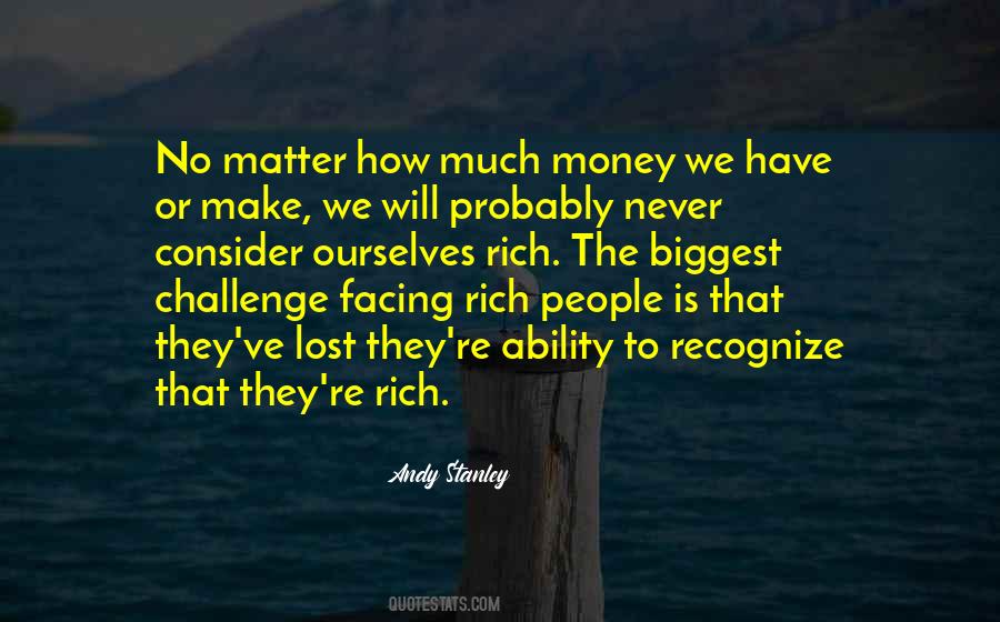 Money Matter Quotes #295541