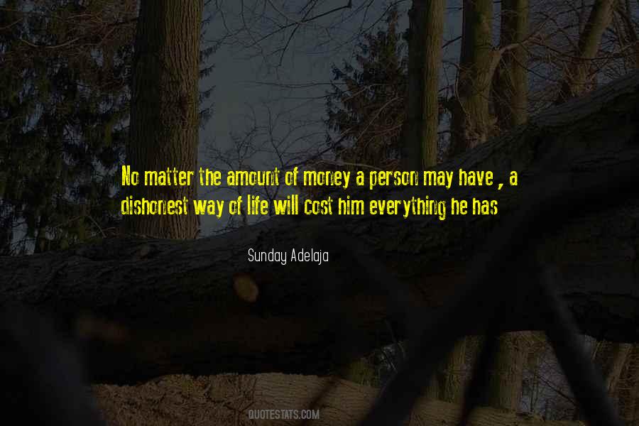 Money Matter Quotes #320917