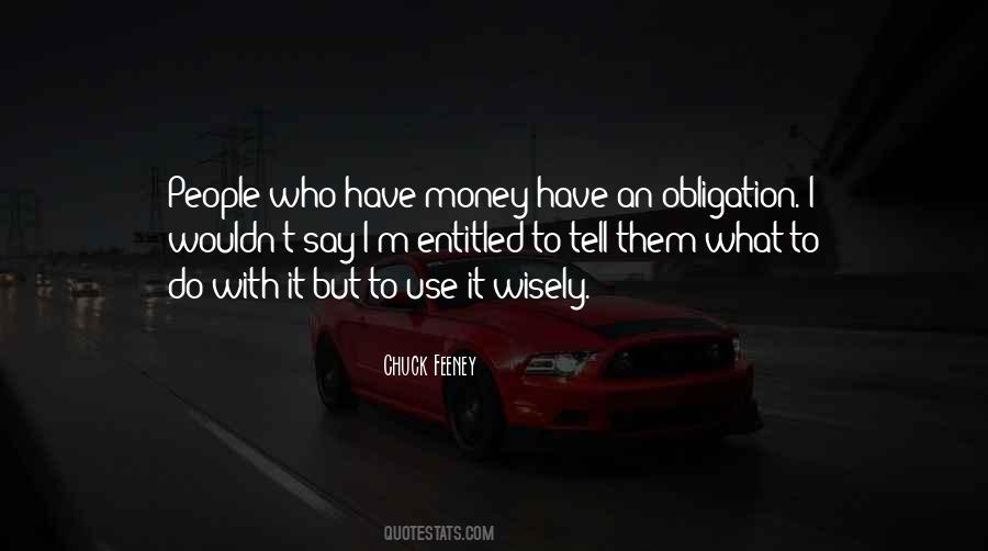 Money Obligation Quotes #953853