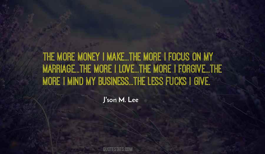 Money On Mind Quotes #1860364