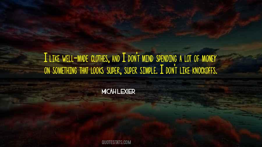 Money On Mind Quotes #59092