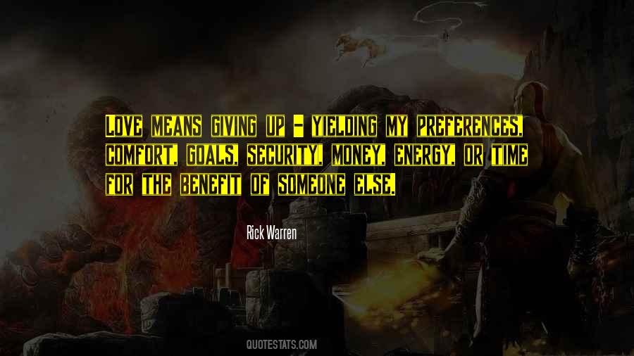 Money Or Love Quotes #965365