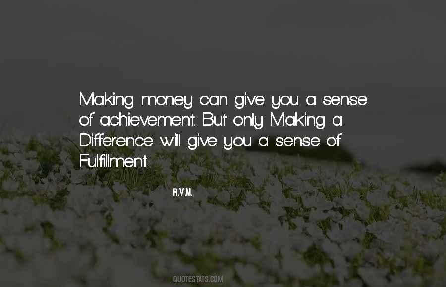 Money Sense Quotes #283770