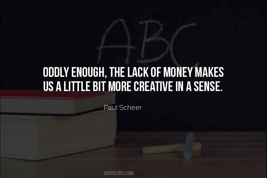 Money Sense Quotes #992146