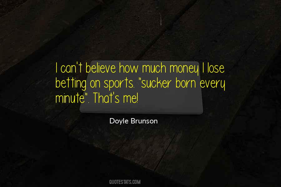 Money Sports Quotes #1208551