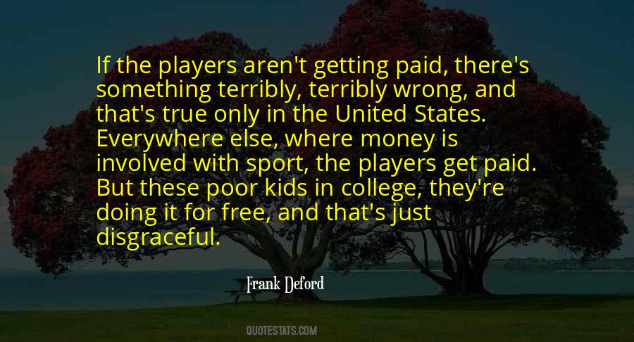 Money Sports Quotes #908921