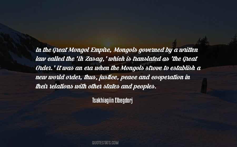 Mongol Empire Quotes #814402