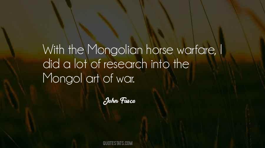 Mongol Quotes #1714613