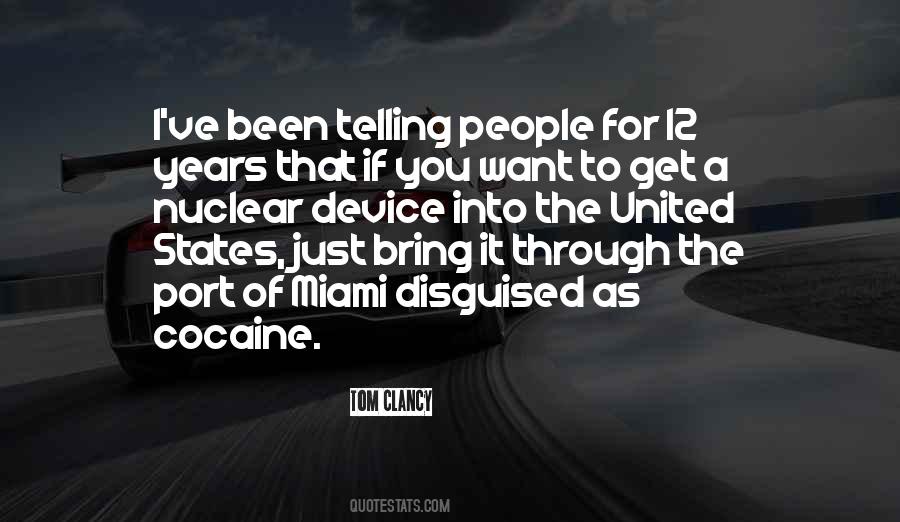 Quotes About Cocaine People #1502696