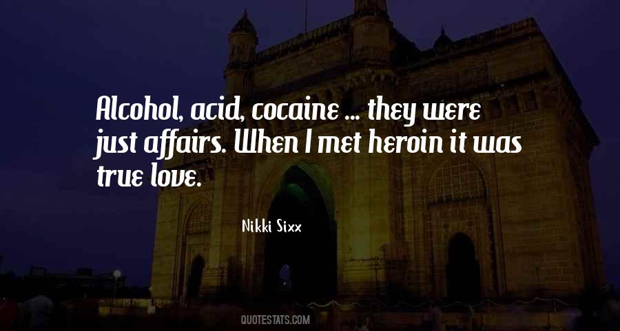 Quotes About Cocaine #1096907