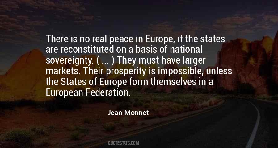 Top 35 Monnet Quotes: Famous Quotes & Sayings About Monnet