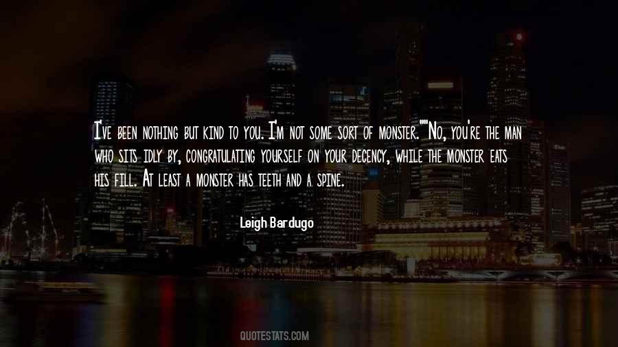 Monster Man Quotes #1532537