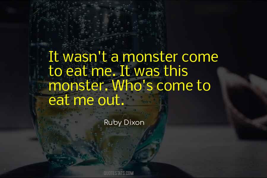 Monster Quotes #1712821