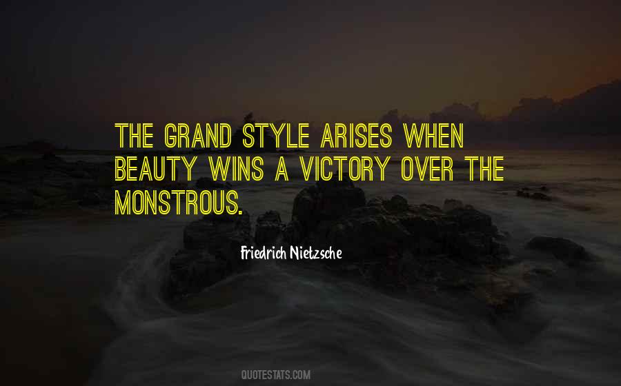 Monstrous Beauty Quotes #153724