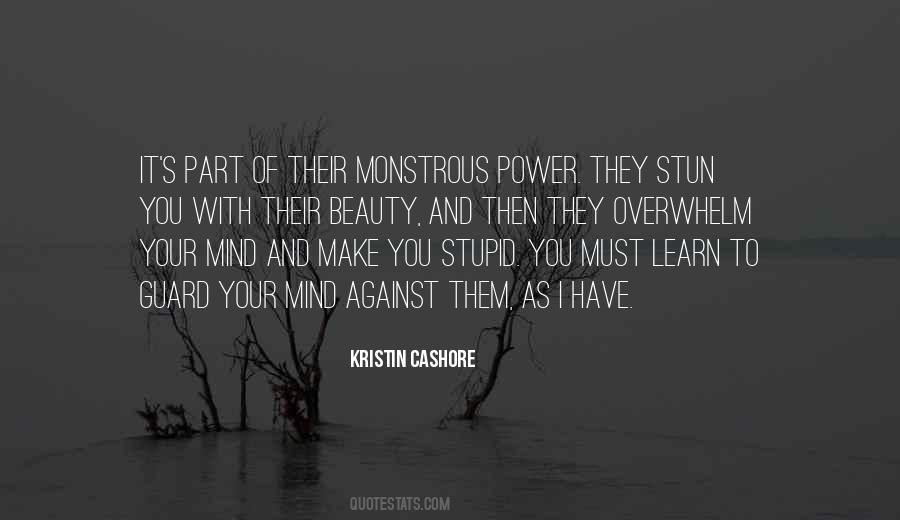 Monstrous Beauty Quotes #1749789