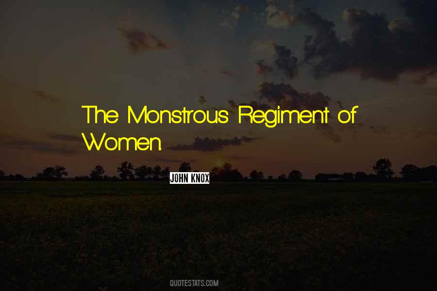 Monstrous Regiment Quotes #206085