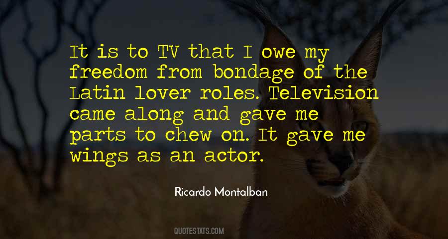 Montalban Quotes #1005609