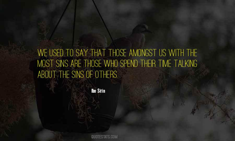 Quotes About Talking About Others #454137