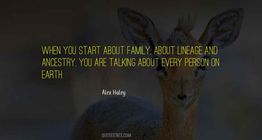Quotes About Talking About My Family #1541058