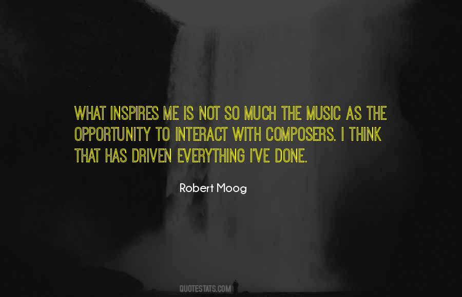 Moog Quotes #416922