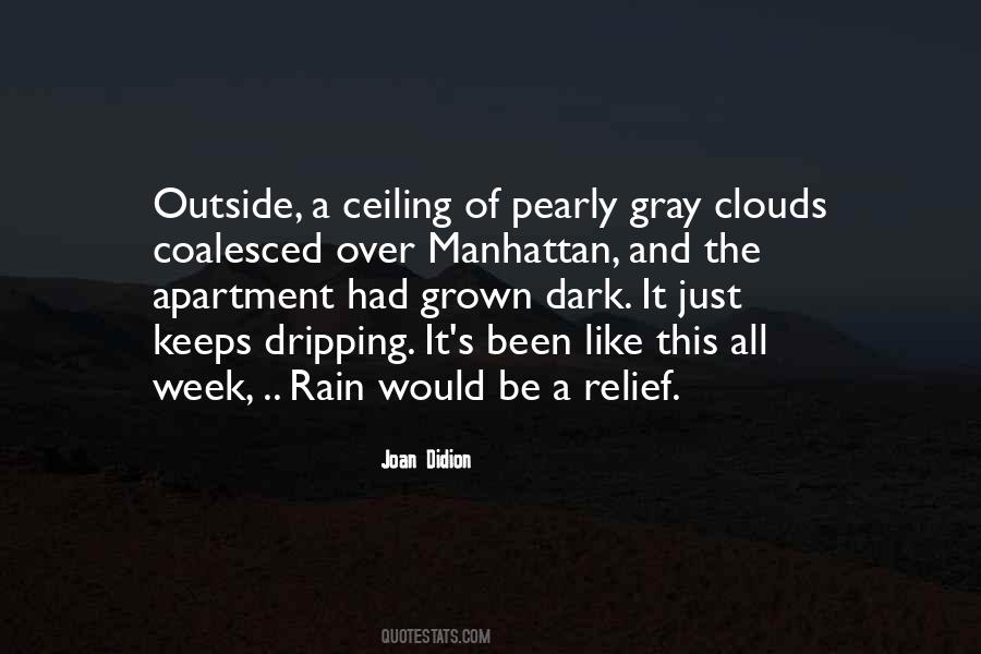 Quotes About Clouds Rain #1009495