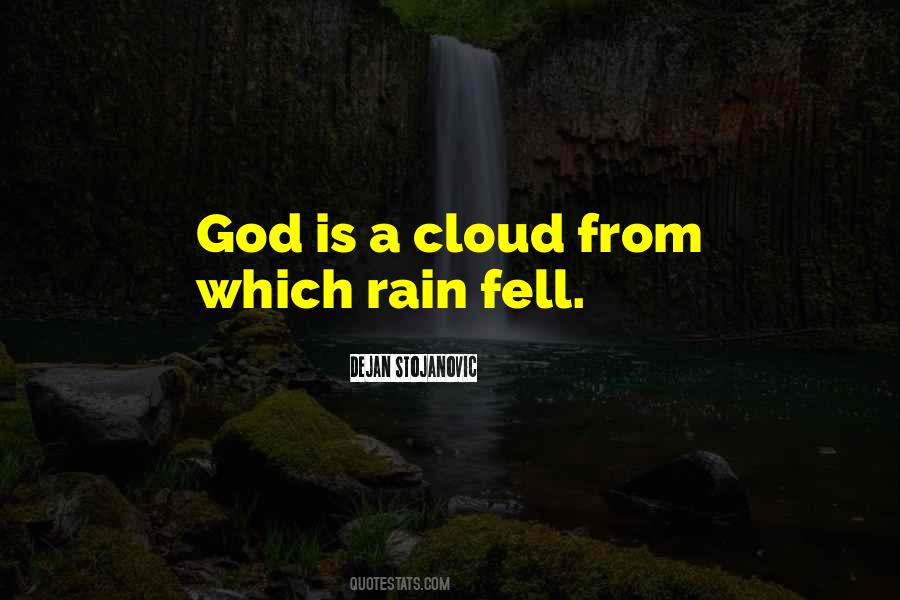 Quotes About Clouds Rain #277312