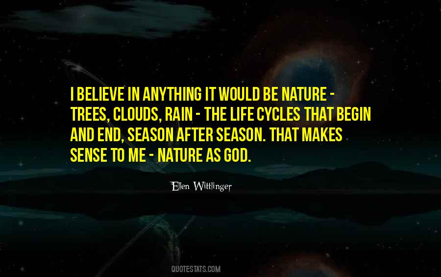 Quotes About Clouds Nature #840904
