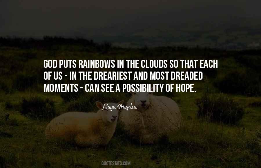 Quotes About Clouds And Hope #1747331